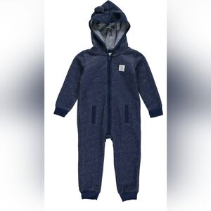 Infant Carter's Bear Long sleeve fleece Sleeper Size 9 Months